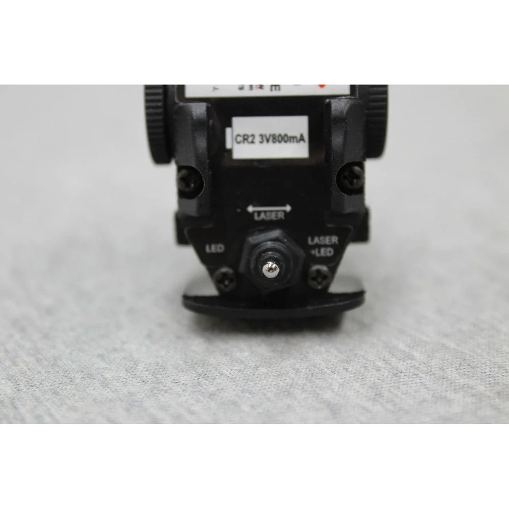 Strongur Flashlight Laser Combo Black High Powered Compact Picatinny Tactical NB
